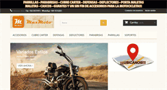 Desktop Screenshot of maxmoto.cl